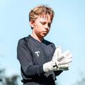 Dětské brankářské rukavice T1TAN Classic 1.0 White-Out Junior FP white 3