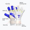 Brankářské rukavice T1TAN Rebel 2.0 X LORIS_GK white/blue/yellow 2