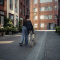 Sedačka na kolo Urban Iki U-me black/black 6