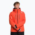 Pánská lyžařská bunda Descente Josh 30 oranžová DWMUGK26