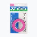 Omotávky na badmintonové rakety  YONEX AC 102 EX 3 ks pink