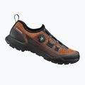 Pánské MTB cyklistické boty Shimano SH-EX700 oranžové