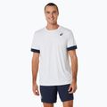 Pánské tenisové tričko ASICS Court SS Top brilliant white/midnight