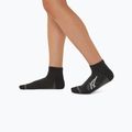 ASICS Icon Run Quarter výkonnostní běžecké ponožky černá/nosič šedá 4