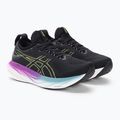 ASICS Gel-Nimbus 25 dámské běžecké boty black/glow yellow 4