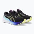 ASICS Gel-Kayano 30 dámské běžecké boty black/glow yellow 4