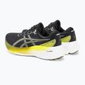 ASICS Gel-Kayano 30 pánské běžecké boty black/glow yellow 3