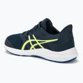 Buty do biegania dziecięce ASICS Jolt 4 GS french blue/glow yellow 3