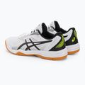 Pánská squashová obuv ASICS Upcourt 5 white / safety yellow 4