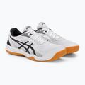 Pánská squashová obuv ASICS Upcourt 5 white / safety yellow 5