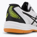 Pánská squashová obuv ASICS Upcourt 5 white / safety yellow 11
