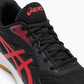 Pánská squashová obuv ASICS Upcourt 5 black / classic red 10