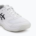 Buty do tenisa męskie ASICS Gel-Dedicate 8 Clay white/black 7