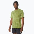 Pánské běžecké tričko  ASICS Metarun Pattern 1/2 ZIP cactus