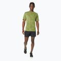 Pánské běžecké tričko  ASICS Metarun Pattern 1/2 ZIP cactus 2