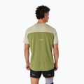 Pánské běžecké tričko ASICS Race Top performance dried leaf green/cactus 3