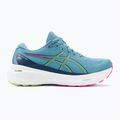 ASICS Gel-Kayano 30 dámské běžecké boty gris blue/lime green 2