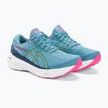 ASICS Gel-Kayano 30 dámské běžecké boty gris blue/lime green 5