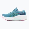 ASICS Gel-Kayano 30 dámské běžecké boty gris blue/lime green 3