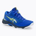 ASICS Netburner Ballistic FF MT 3 pánská volejbalová obuv illusion blue / glow yellow