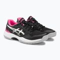 Dámská squashová obuv ASICS Gel-Court Hunter 3 black / white 4
