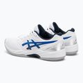 Pánská squashová obuv ASICS Gel-Court Hunter 3 white / illusion blue 3