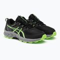 Dětské běžecké boty  ASICS Gel-Venture 9 GS black/illuminate green 5
