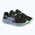 Pánské běžecké boty ASICS Trabuco Terra 2 black/light blue 5