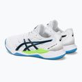 Pánské házenkářské boty ASICS Gel-Tactic 12 white/lime burst 3