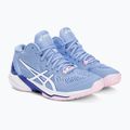 Dámské volejbalové boty  ASICS Sky Elite FF MT 2 light sapphire/white 4