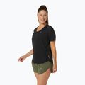 Dámské běžecké tričko ASICS Road V-Neck performanc black 4