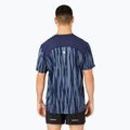 Pánské běžecké tričko ASICS Road All Over Print Top blue expanse/midnight 3