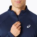 Pánské běžecké tričko longsleeve  ASICS Icon 1/2 Zip performance blue expanse 5