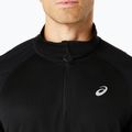 Pánské běžecké tričko longsleeve ASICS Road Lite-Show 1/2 Zip performance black 4