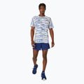 Koszulka do biegania męska ASICS Metarun Shibori Top brich/blue expanse 2