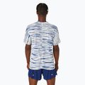 Koszulka do biegania męska ASICS Metarun Shibori Top brich/blue expanse 3