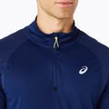 Pánské běžecké tričko longsleeve ASICS Road Lite-Show 1/2 Zip blue expense 4
