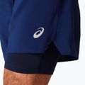 Spodenki do biegania męskie ASICS Road 2-N-1 7IN blue expanse/midnight 7