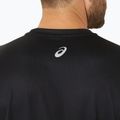 Pánské běžecké tričko longsleeve  ASICS Fujitrail Logo black/graphic grey/safety yellow 5
