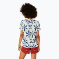 Dámské běžecké tričko ASICS Metarun Shibori Top brich/blue expanse 3