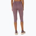 Dámské běžecké legíny ASICS High Waist Capri dusty mauve 3