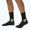 Běžecké ponožky ASICS Fujitrail Run Crew performance black/sefety yellow 5