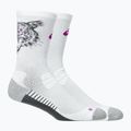 Běžecké ponožky ASICS Performance Run Crew brilliant white/bold magenta