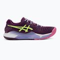 Dámské boty na padel ASICS Gel-Resolution 9 deep mauve/lime green 2