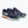 Pánské boty na padel ASICS Gel-Dedicate 8 midnight/white 10