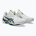 Pánské tenisové boty  ASICS Solution Speed FF 3 Clay white/mako blue 10
