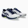 Pánské squashové boty ASICS Gel-Court Hunter 3 white/blue expanse 10