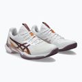 Dámské tenisové boty  ASICS Solution Speed FF 3 Clay white/dusty mauve 10