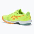 Pánské boty na padel ASICS Solution Swift FF 2 safety yellow/stadium orange 3
