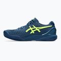 Pánské tenisové boty  ASICS Gel-Resolution 9 Clay mako blue/safety yellow 9